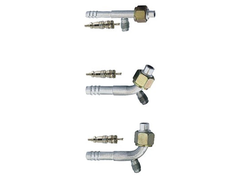A/C Fitting Al joint with R12 valve M30400477
