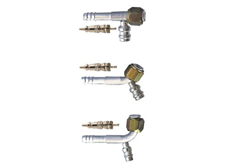 A/C Fitting Al joint with R12 high & low pressure valve M30400480