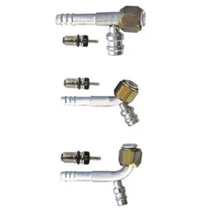 A/C Fitting Al joint with R134a high & low pressure valve M30400482