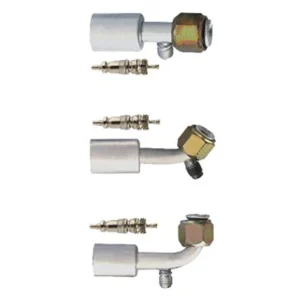 A/C Fitting Al joint with Al jacket R12 valve M30400488