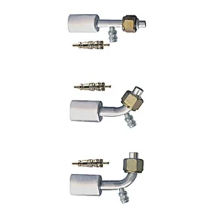 A/C Fitting Al joint with Al jacket R12 high & low pressure valve M30400489