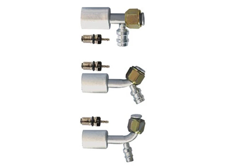 A/C Fitting Al joint with Al jacket R134a high & low pressure valve M30400492