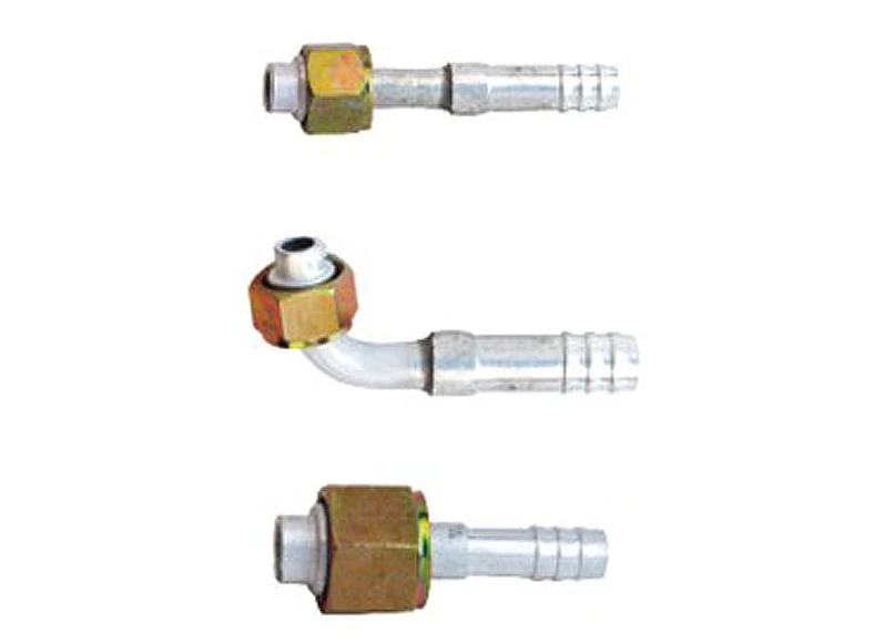 A/C Fitting Al joint with Al jacket R134a high & low pressure valve M30400497
