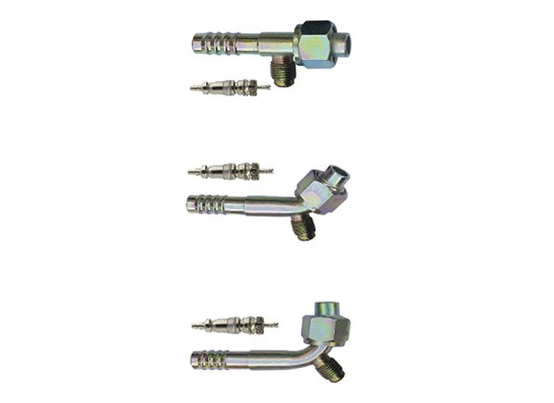 A/C Fitting Iron joint with R12 valve M30400536