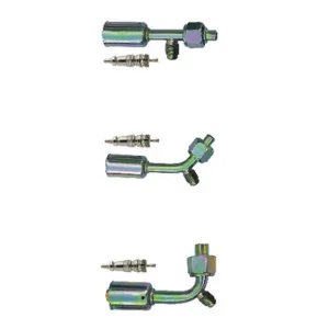 A/C Fitting Full iron joint with iron jacket R12 valve M30400546