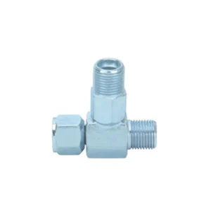 A/C Fitting Iron through pipe with iron jacket R134a high & low pressure valve M30400594