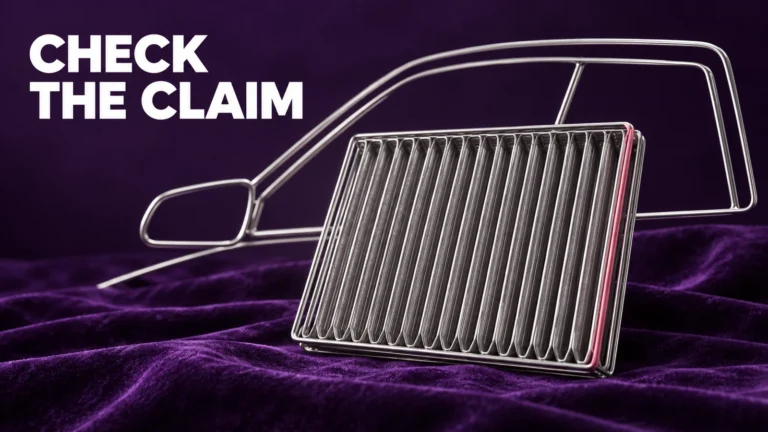 Cabin Filter PM2.5 Claims: Particle Size and Test Efficiency