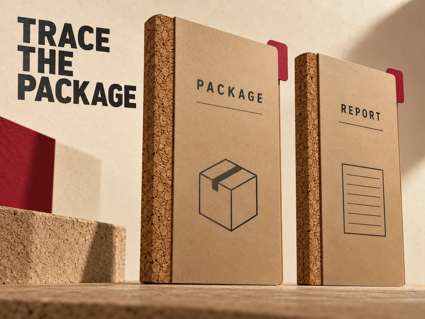 Conceptual cork Package and Report records with no transit pass result.