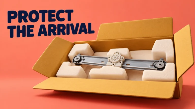 Shipping Window Regulators: Protect Rails, Cables and Factory Retainers