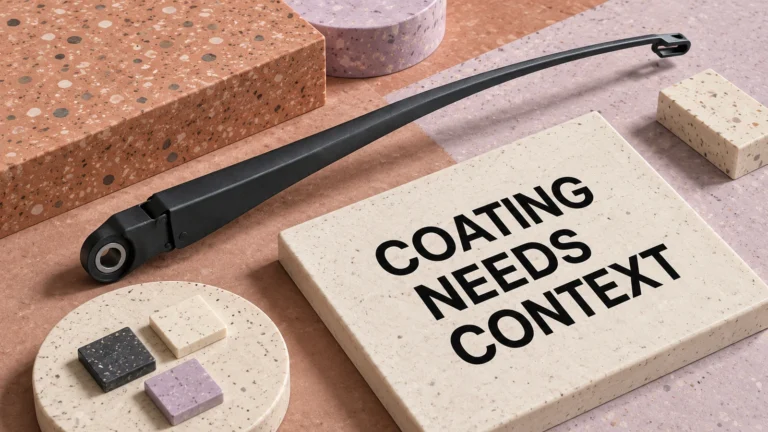 Wiper Arm Coatings: Review Corrosion Evidence and Test Scope